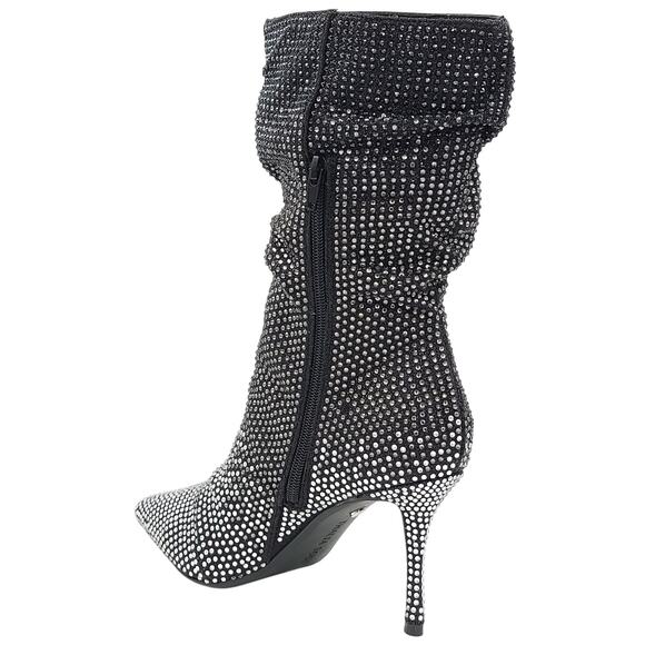 Thalia Sodi Women Raquell Stiletto Heel Slouch Boots Size US 6M Black Ombre - Picture 4 of 6